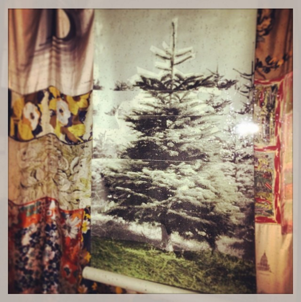 Deborah Bowness Christmas tree wallpaper